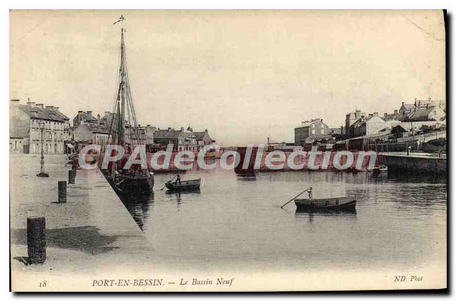 PORT-EN-BESSIN — Le Bassin Neuf — ND Phot