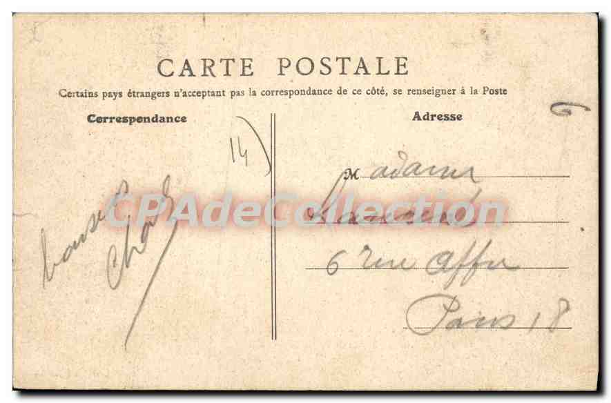 Saint-Pierre-sur-Dives — Ufer der Dives bei Carel — Librairie Durasaine — Rückseite