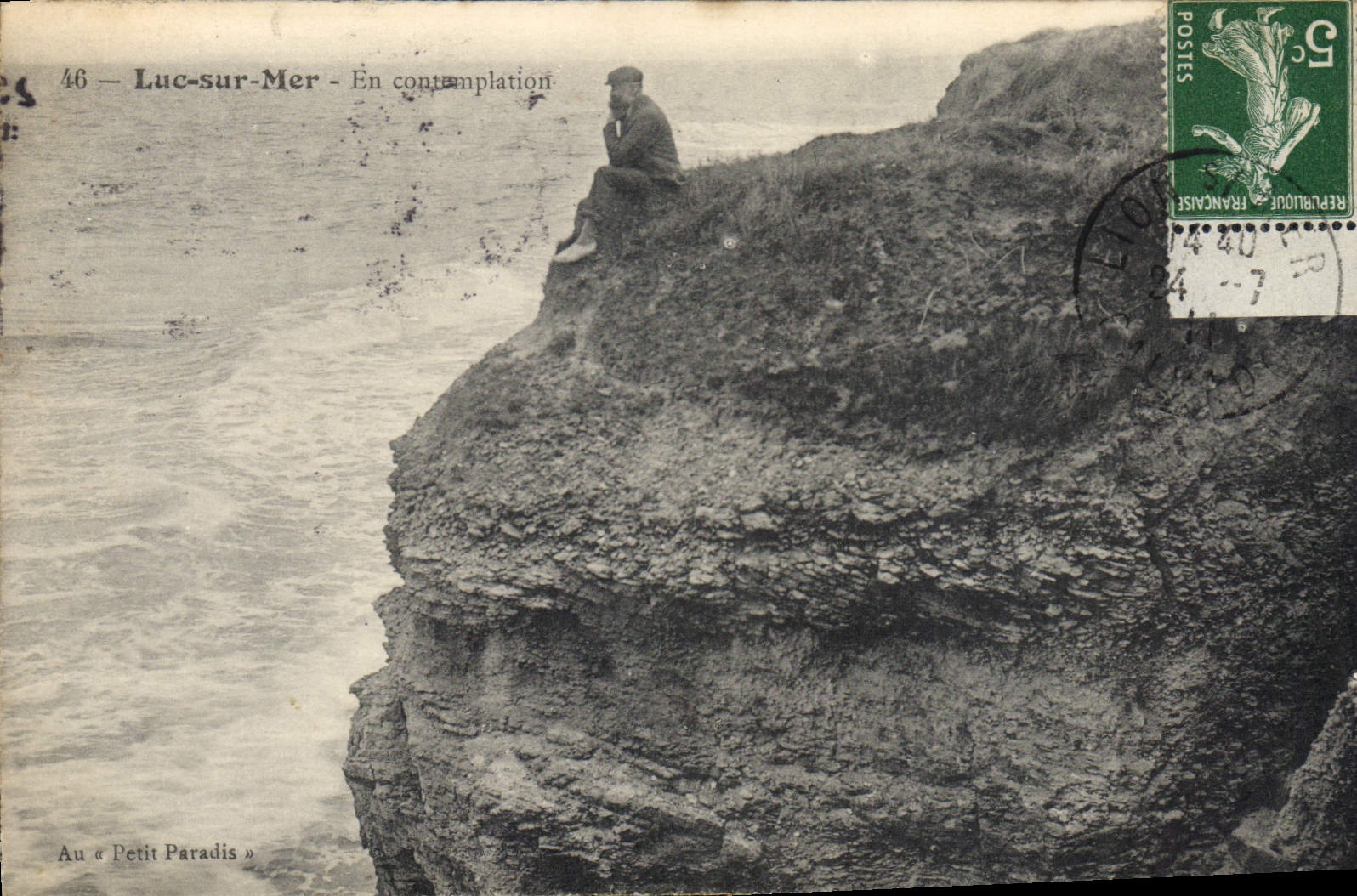 Luc-sur-Mer — In Kontemplation — Auf dem « Petit Paradis »