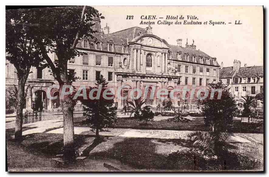 CAEN — Rathaus, ehemaliges Kollegium der Eudisten und Platz — LL.