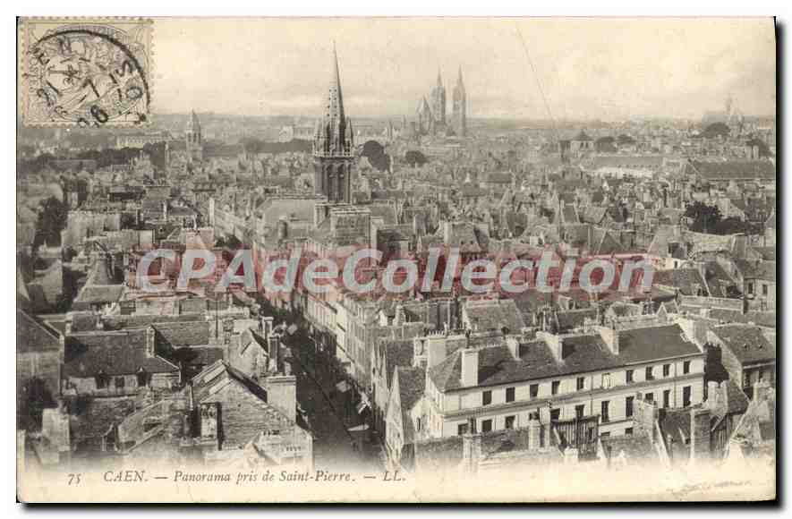 CAEN — Panorama pris de Saint-Pierre — LL. — n°75