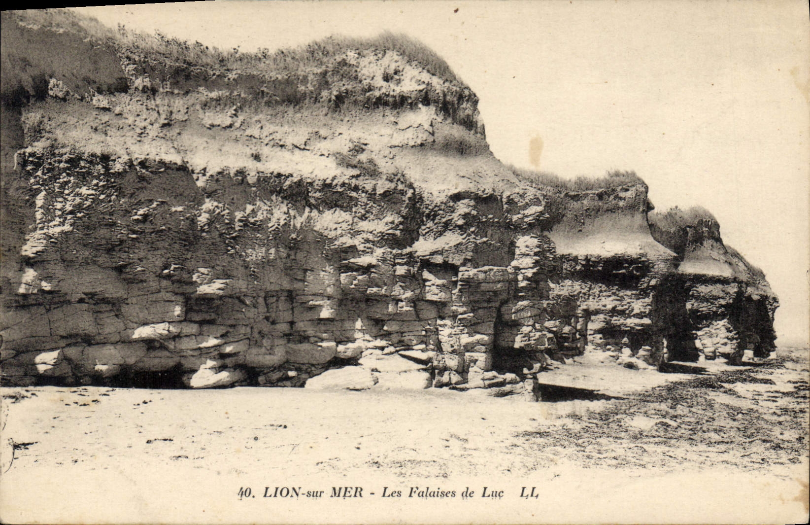 LION-sur-MER - Les Falaises de Luc - LL
