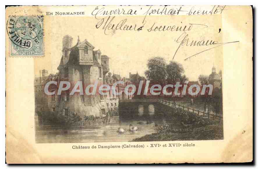CPA En Normandie Chateau de Dampierre Calvados XVI et XVII siecle 