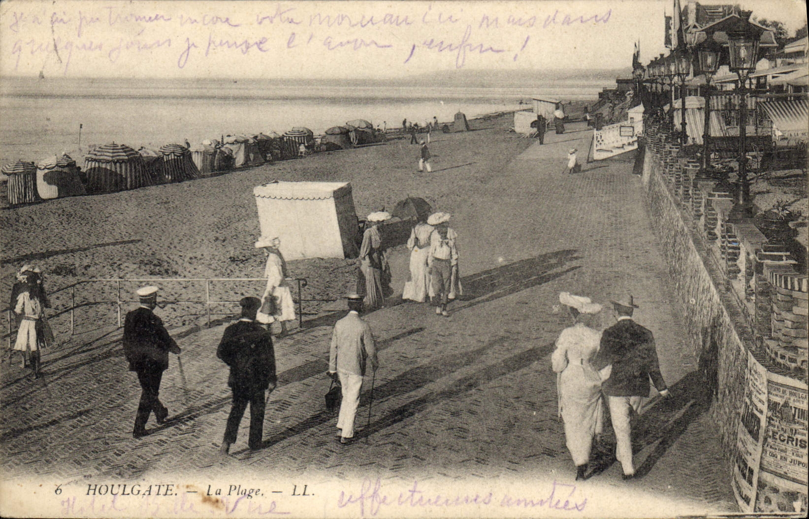 Houlgate — Die Strand — LL.