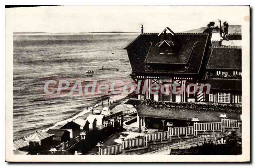 Villers-sur-Mer — Blick auf den Strand — REAL-PHOTO n° (48) — Antike Ansichtskarte