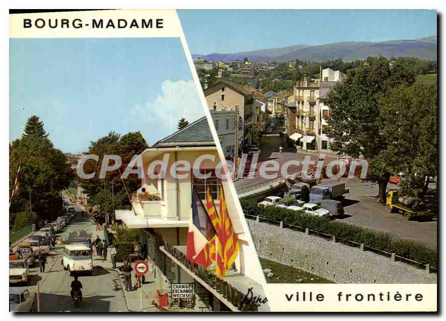 CPSM Bourg Madame ville frontiere 