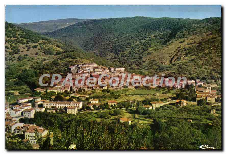 CPSM Ria Pyr Or Vue generale aerienne 