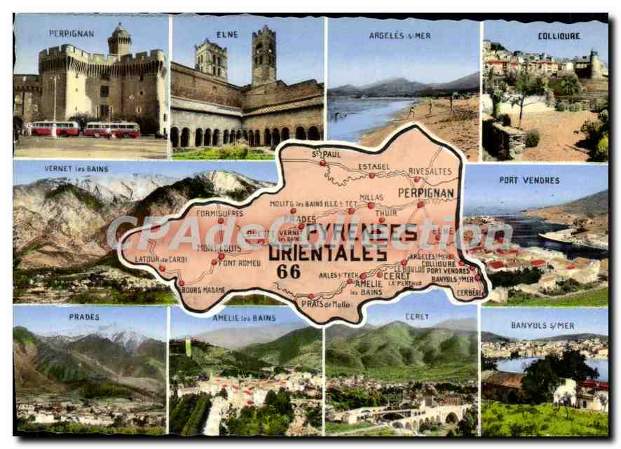 CPSM Pyrenees Orientales 