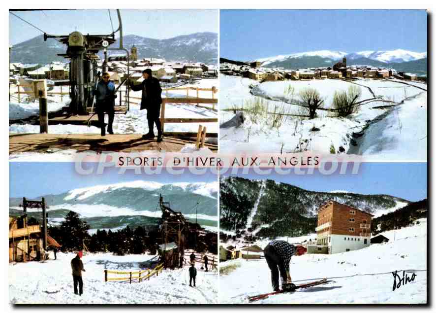 CPSM Sports d'Hiver Aux Angles 