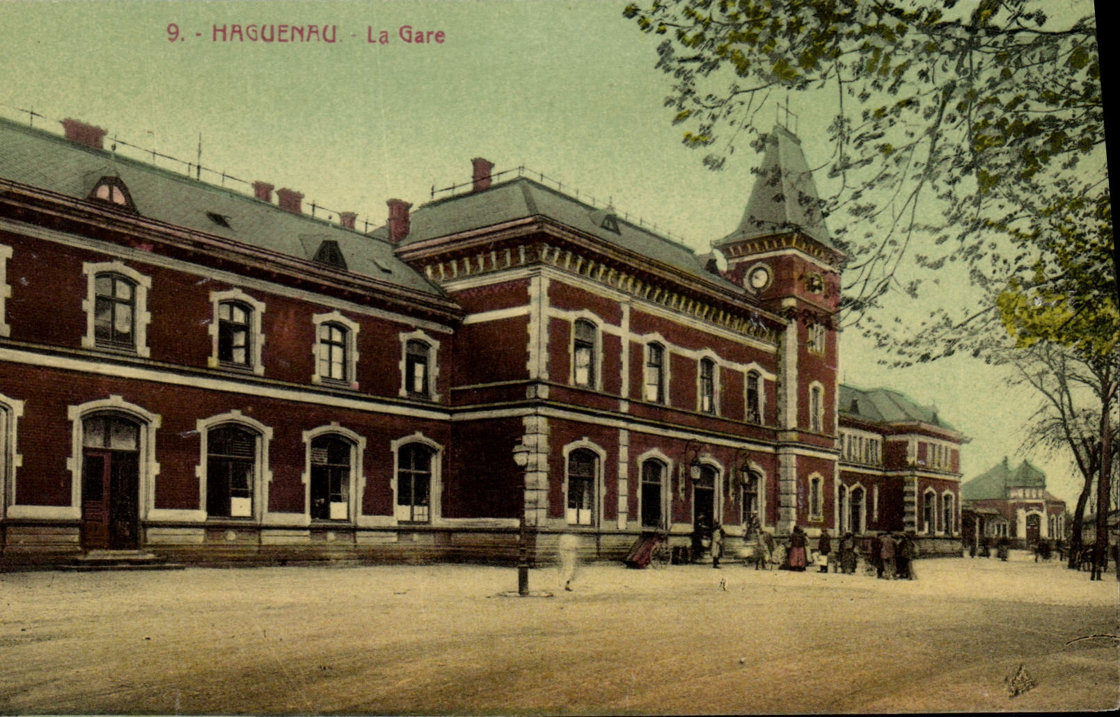 CPA Haguenau La Gare 