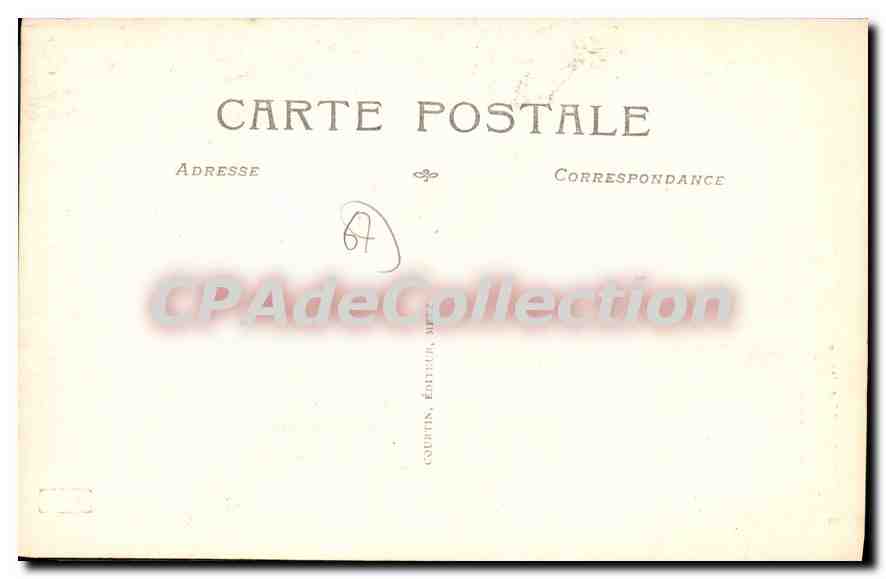 CPA Schlestadt Alsace Eglise Saint Georges Cathedrale  — Rückseite