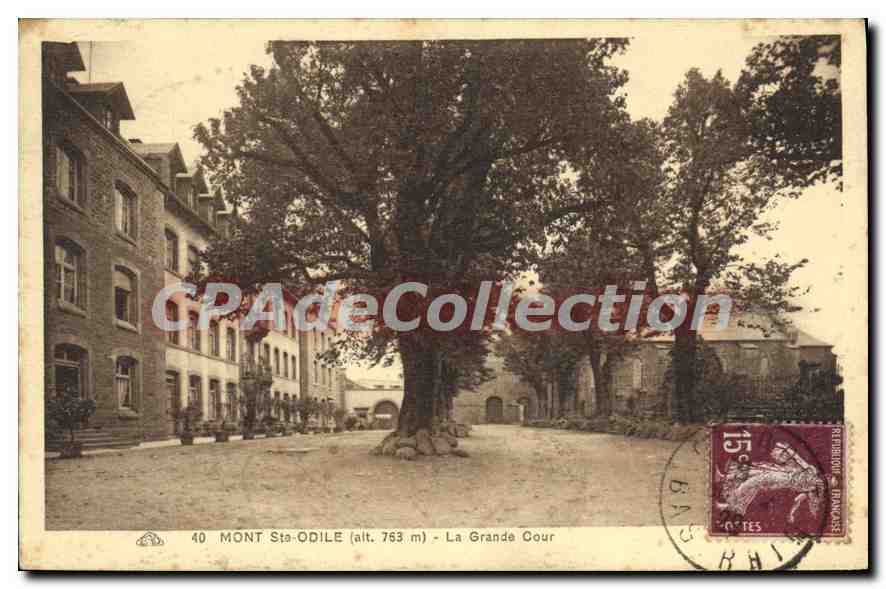 CPA Mont St Odile La Grande Cour 