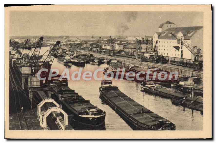 CPA Port de Strasboug Bassin du Commerce 