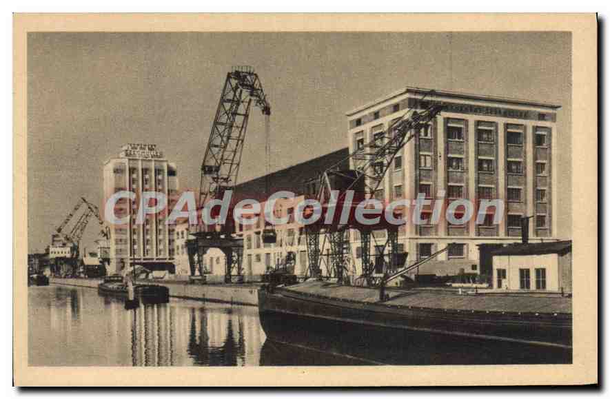 CPA Port de Strasbourg Bassin d'Austerlitz 
