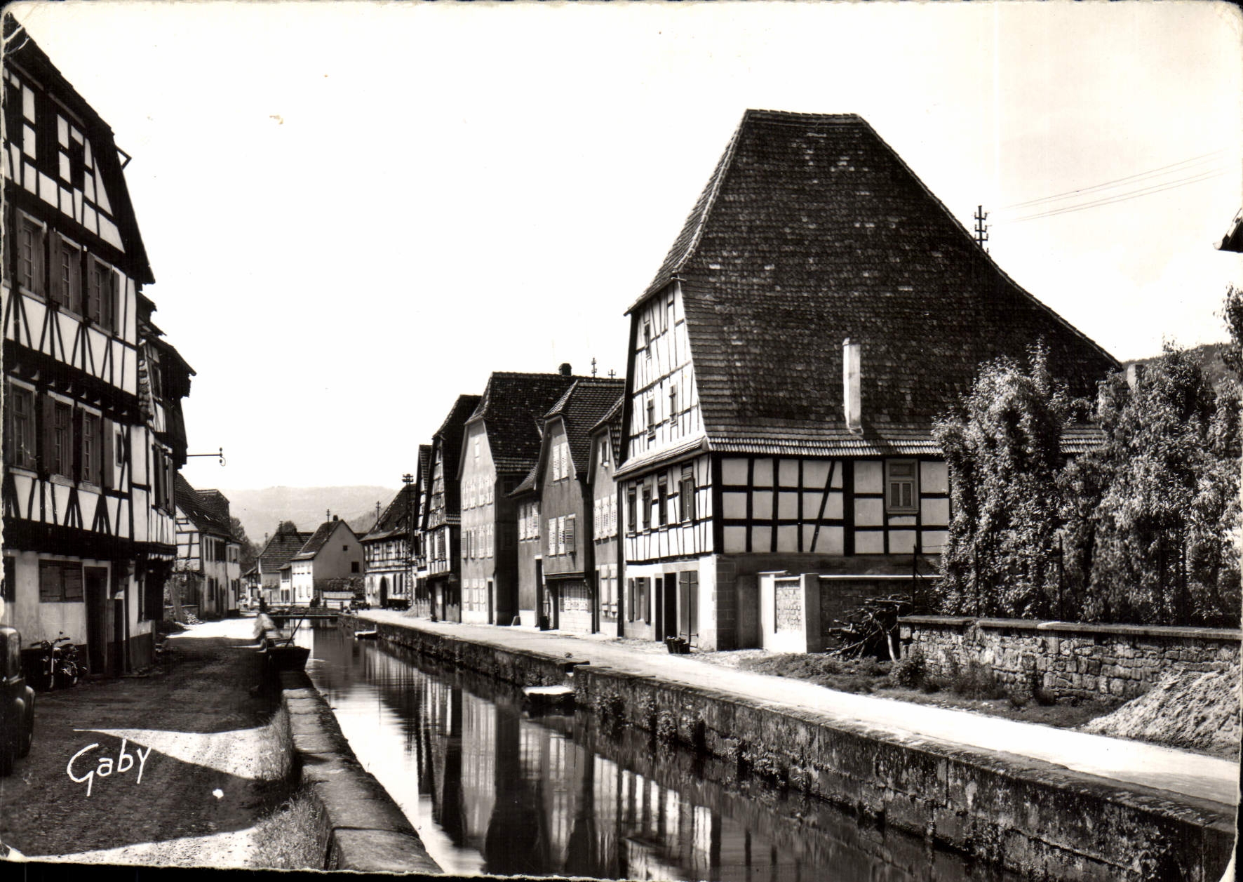 CPSM Wissembourg Bas Rhin Le Faubourg de Bitche 
