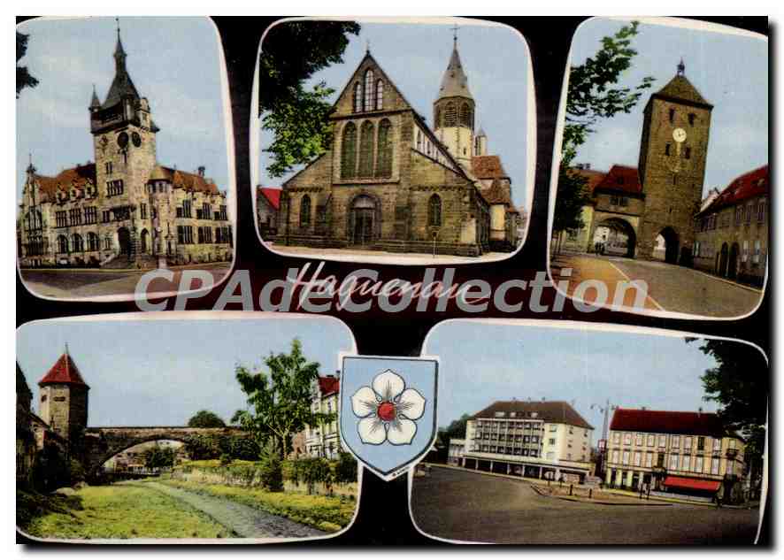 CPSM Haguenau Le Musee L'Eglise St Georges 