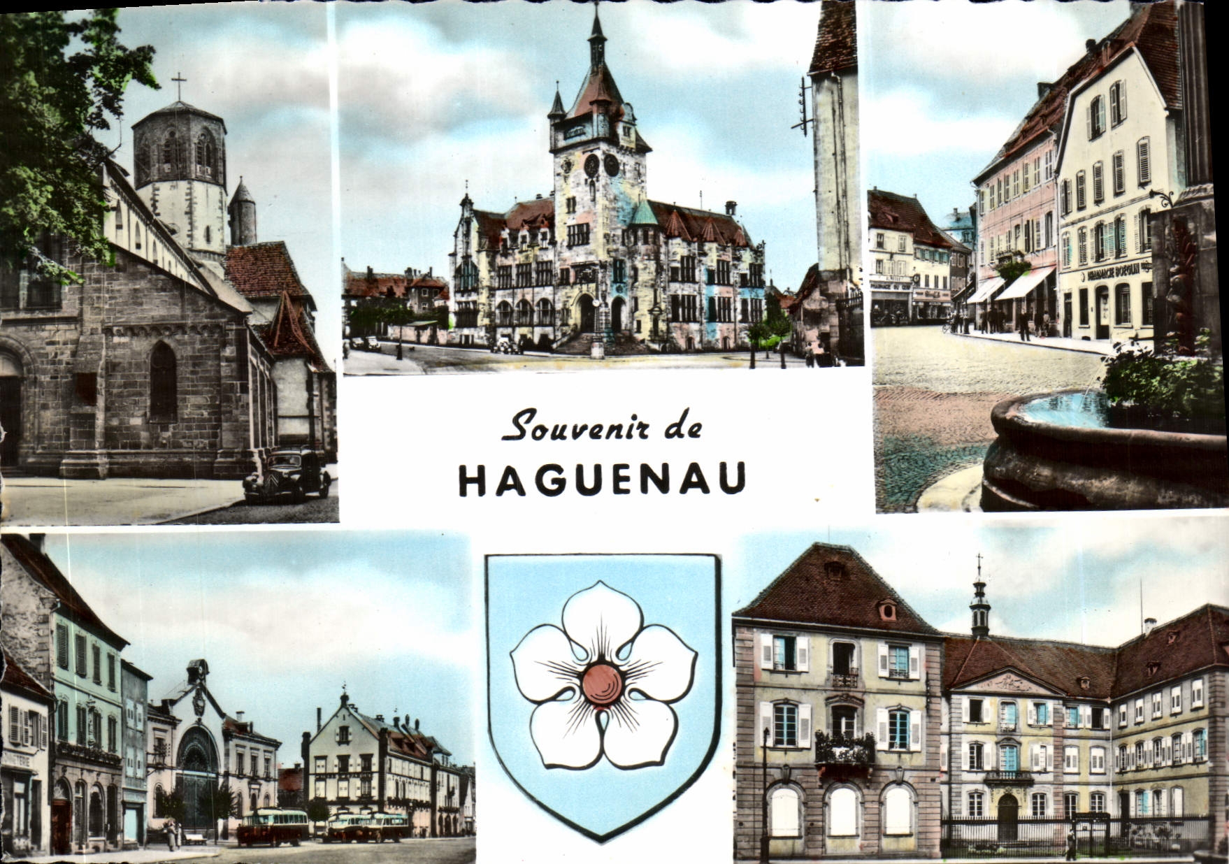 CPSM Souvenir de Haguenau 