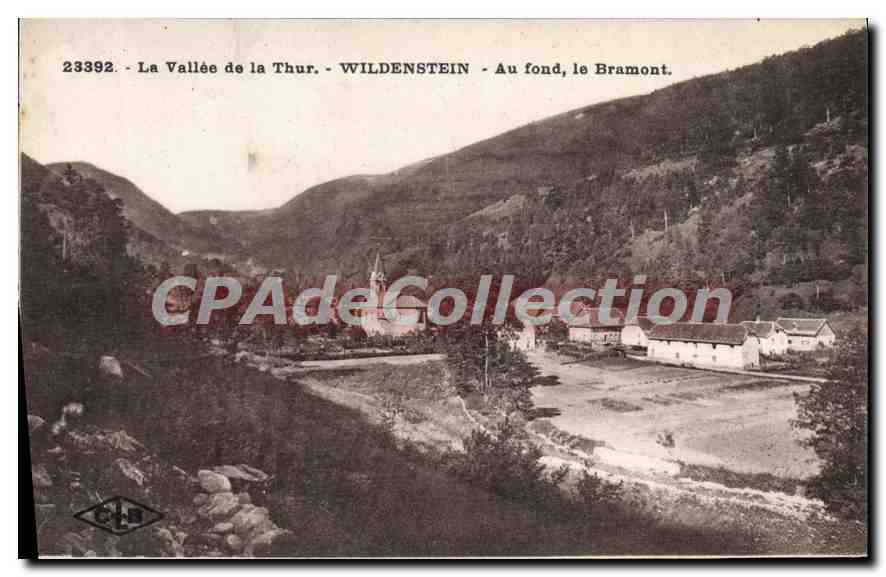 La Vallée de la Thur - WILDENSTEIN - Im Hintergrund, Bramont