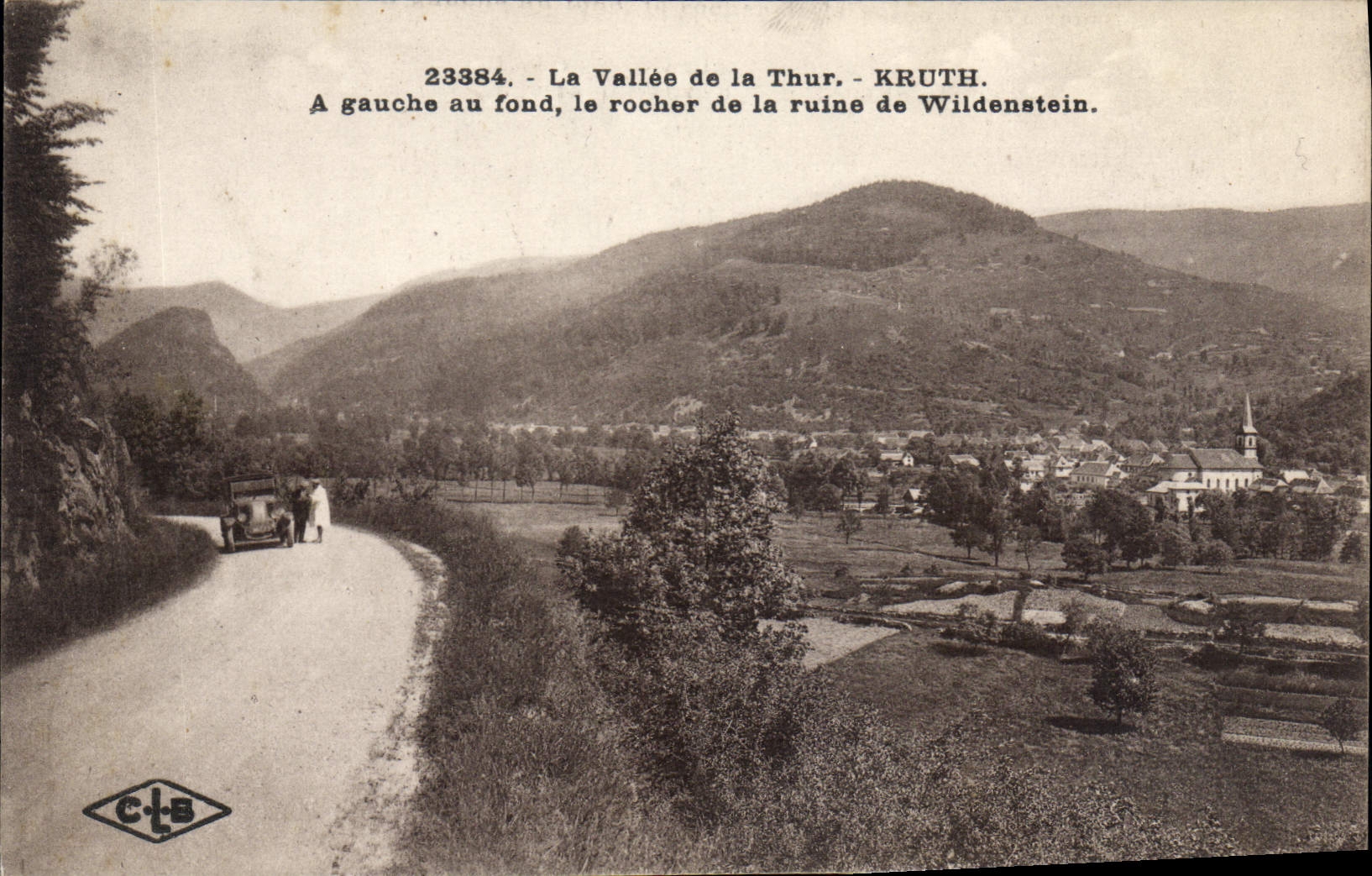 Die Thur-Tal - KRUTH — Felsen der Ruine Wildenstein — CTS