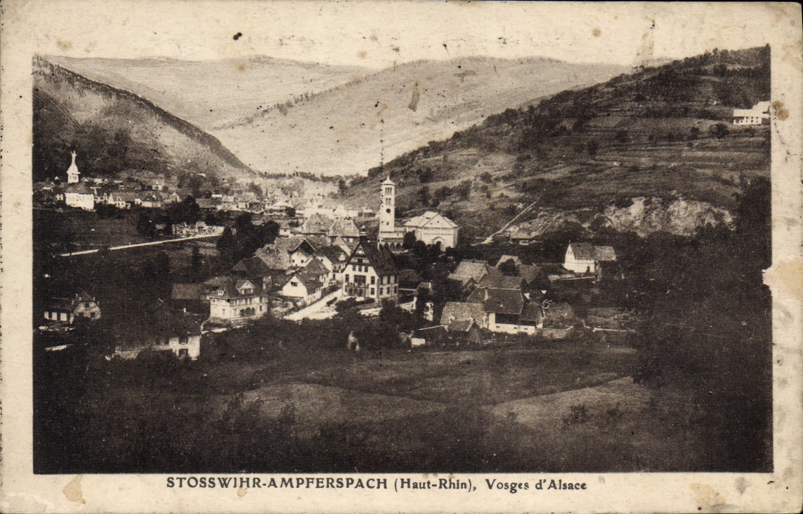 Stosswhir-Ampferspach (Haut-Rhin), Vosges d'Alsace — J. Kuntz, éditeur