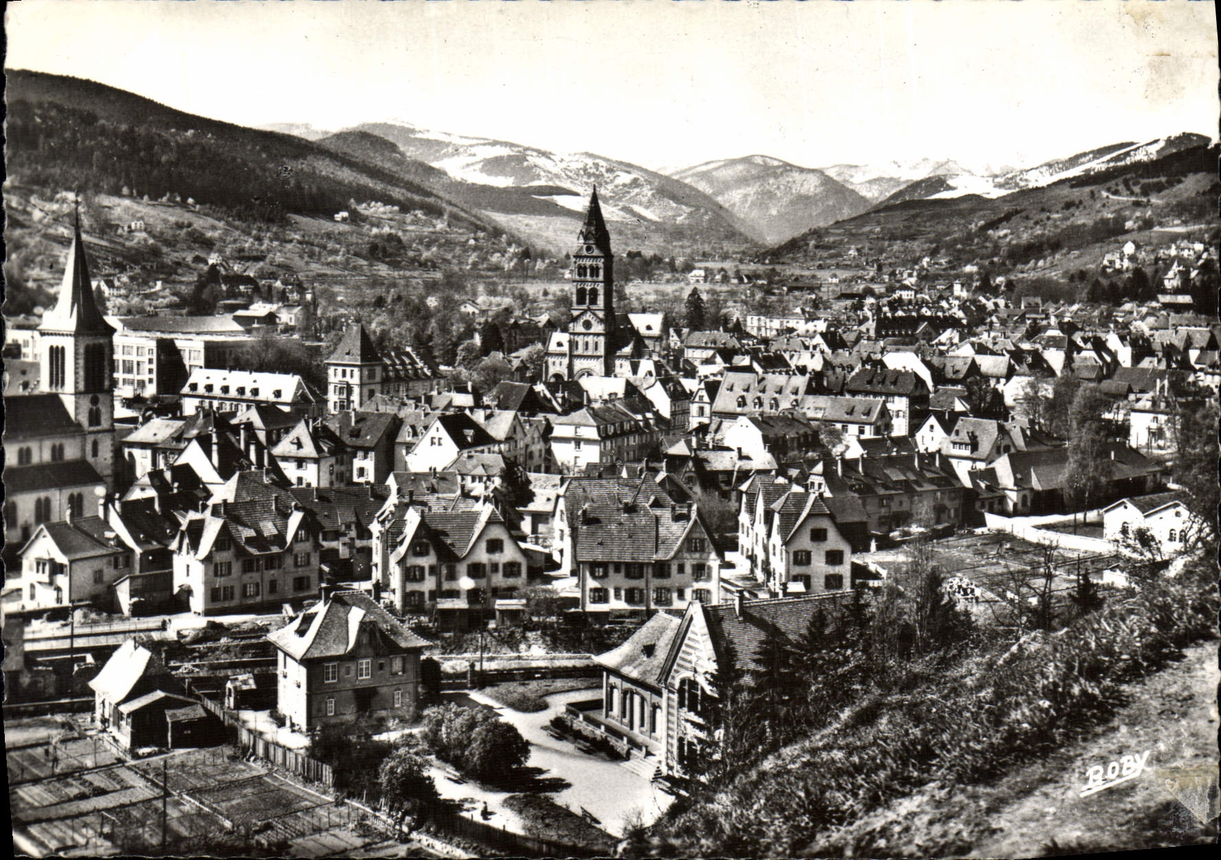 Munster (Haut-Rhin) — allgemeiner Blick — Edition Popeline d'Alsace G