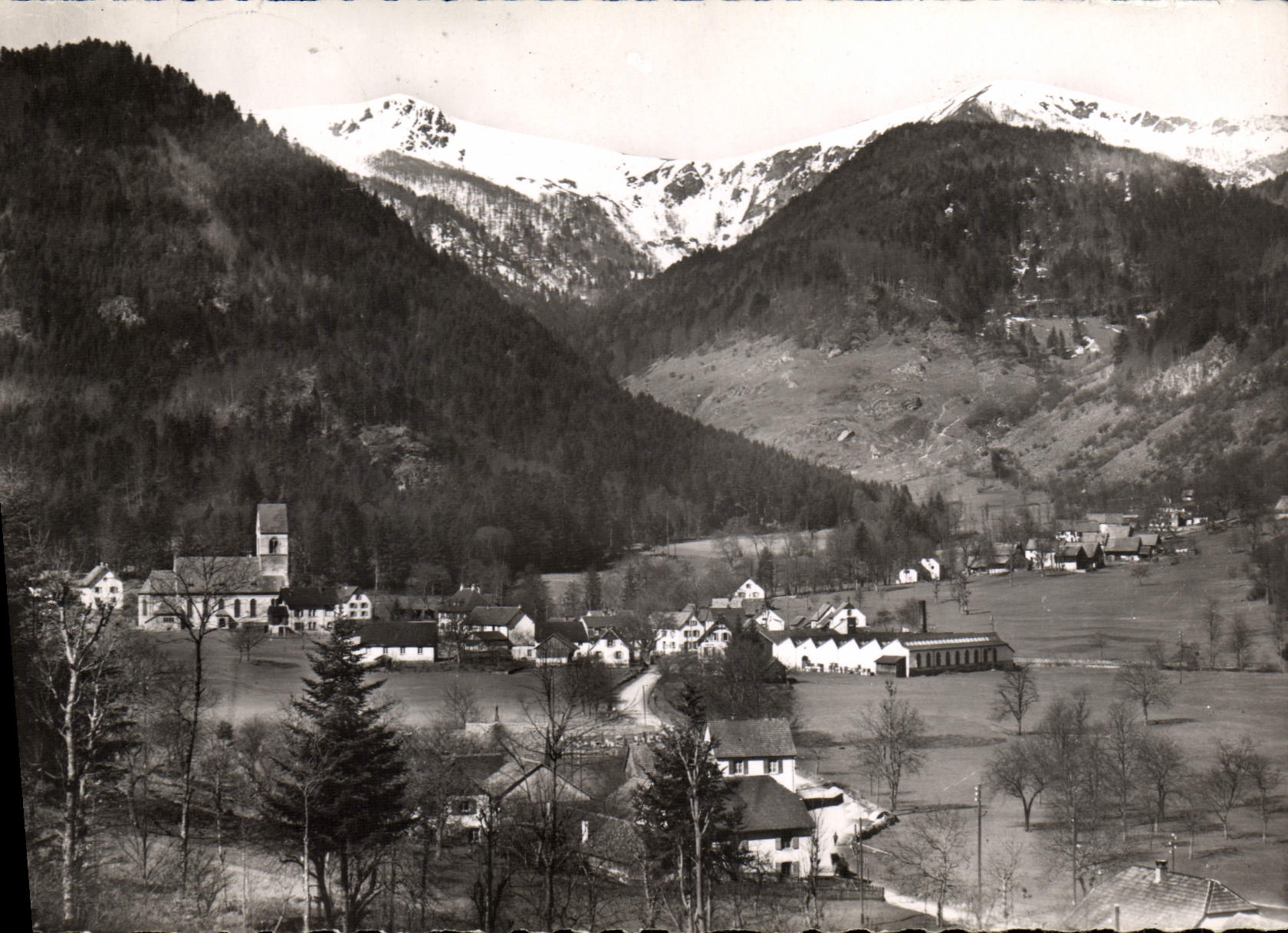CPSM Mittlach avee Rotenbachkopf et Rainkopf 