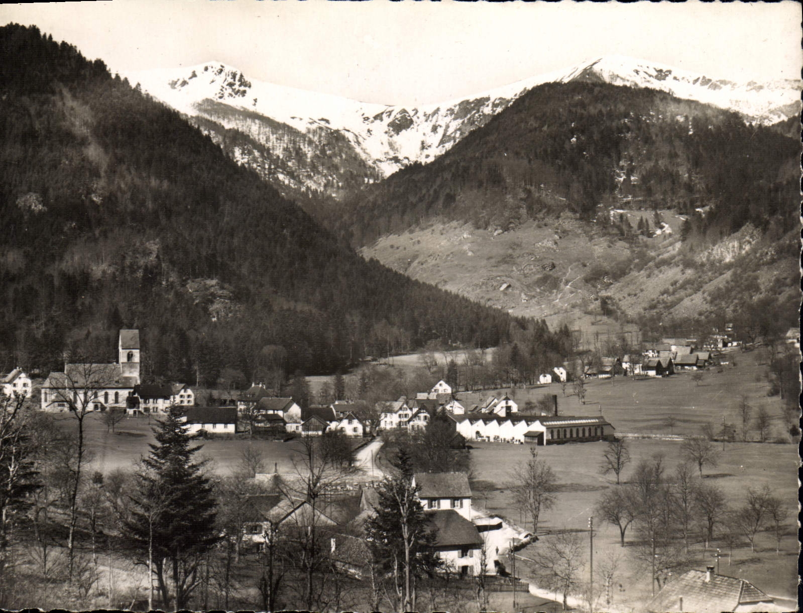 CPSM Mittlach avee Rotenbachkopf et Rainkopf 