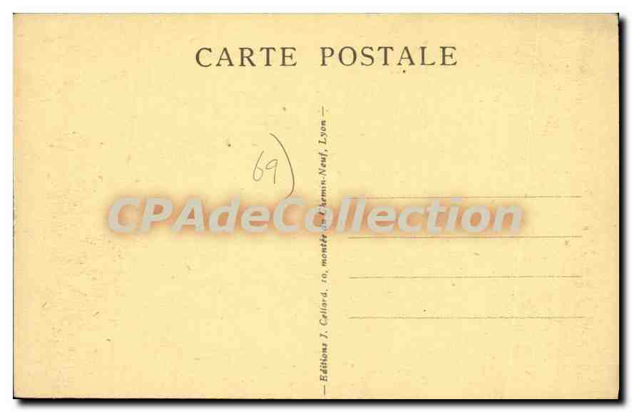 CPA La Martiniere Groupe Edmond Labbe Facades  — Verso