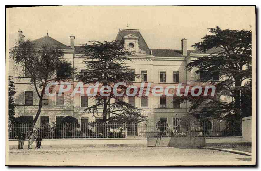 CPA Vi'l Efranche sur saone Ecole Superieure de Filles 