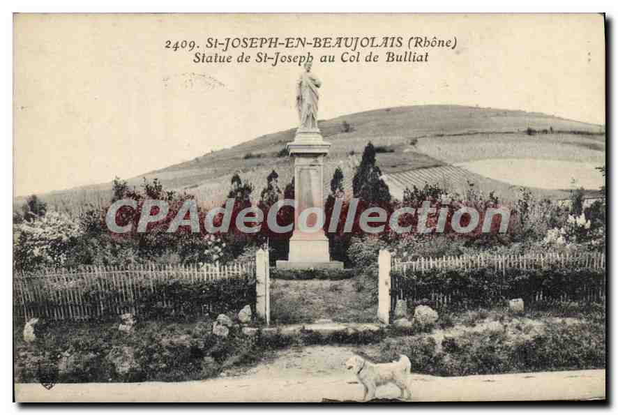 CPA St Joseph en Beaujolais Rhone 