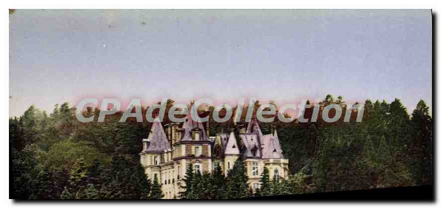 CPA Les Halles Rhone Le Chateau dans la Foret 