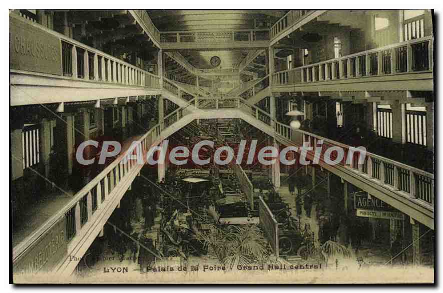 CPA Lyon Palais de la Foire Grand Hall central 