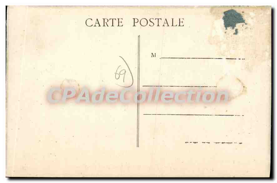 CPA Lyon Palais de la Foire Grand Hall central  — Verso