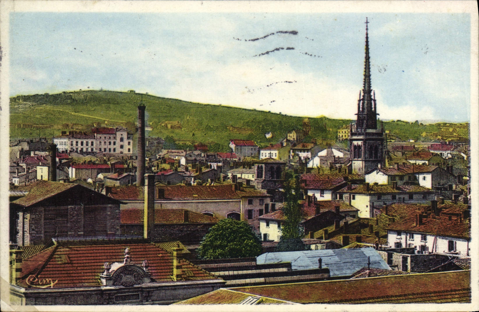 Cîny — vue générale — éditeur Cîny, n° de série non visible