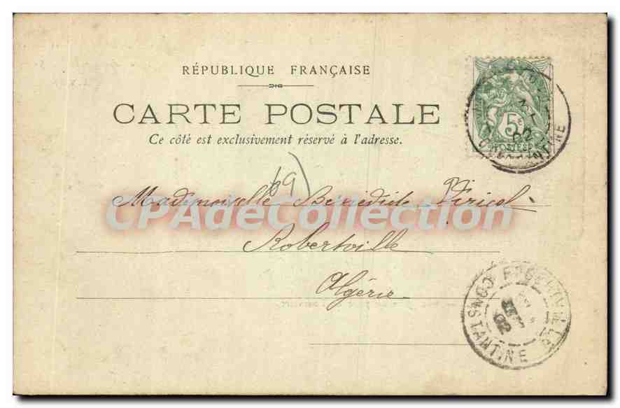 CPA Lyon Vue generale prise de Fourviere  — Rückseite