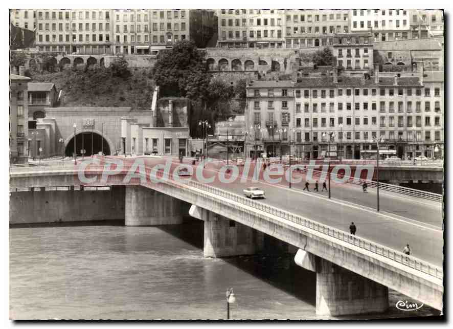 CPSM Lyon Rhone Tunnel Routier de la Croix Rousse 