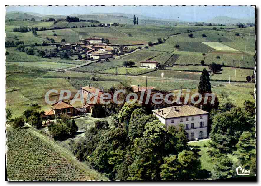 Vue aérienne du Pirevert — Denice (Rhône) — C.I.M. (Collection CPADeCollection)