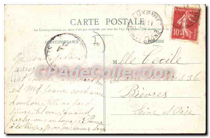 La Haute-Saône historique — Ancienne Porte du Chêne à Luxeuil-les-Bains — Reuchet, Fongerolles — Verso