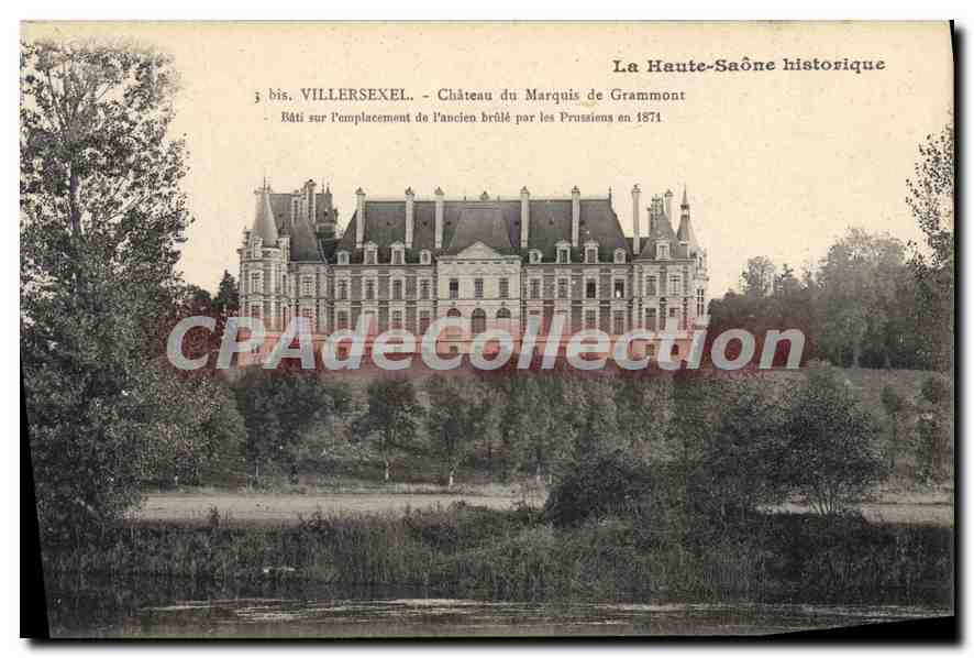 CPA Villersexel Chateau du Marquis de Grammont 