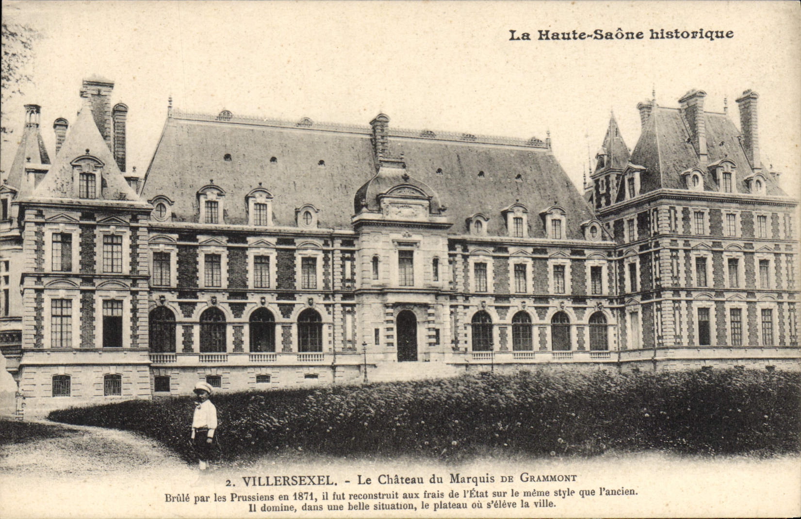 CPA Villersexel Le Chateau du Marquis de Grammont 