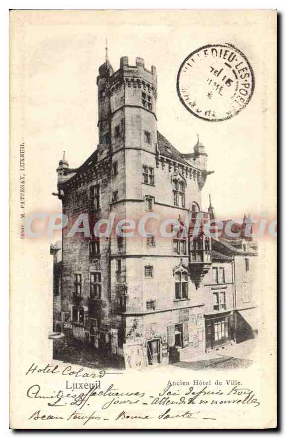 Hôtel Colard — Ancien Hôtel de Ville — M. PATTESRAY, LUXEUIL