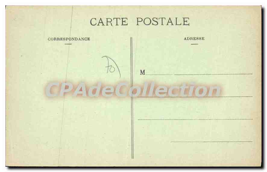CPA Chaux Les Port Haute Saone La Saone jolie sous la Cote du Trou de la Baume  — Rückseite