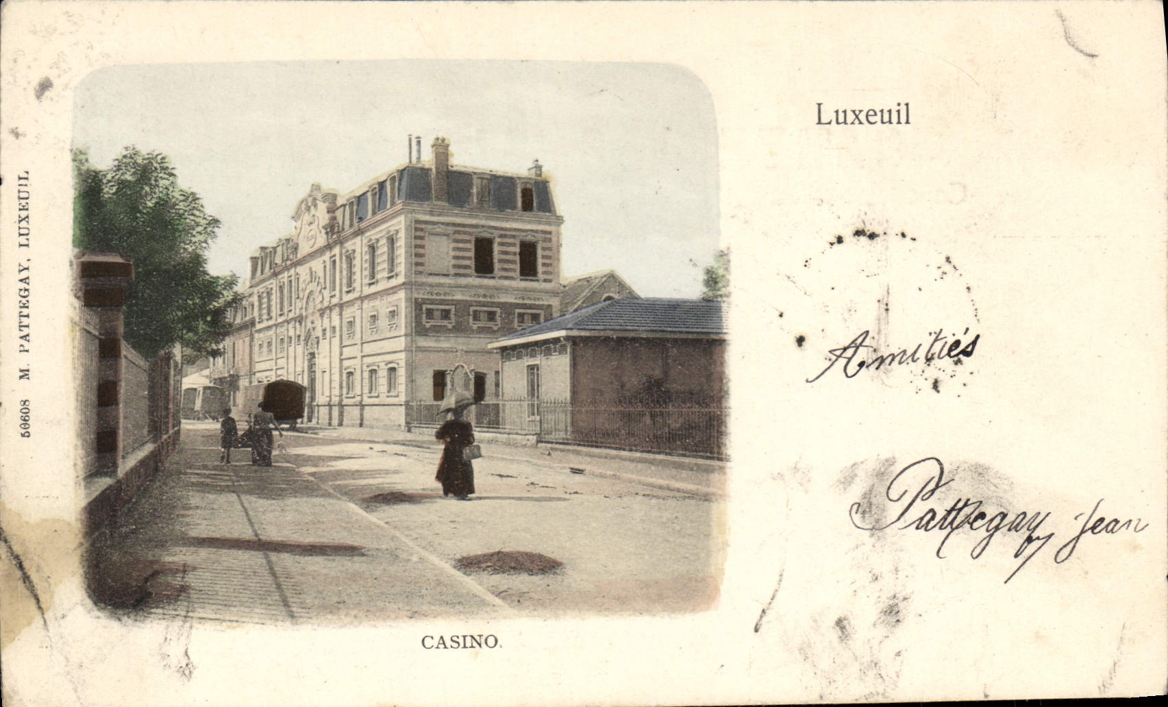 Casino à Luxeuil — éditeur M. Pattegay, n° 59603