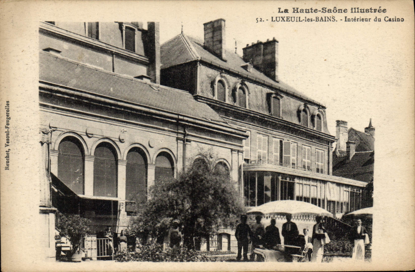LUXEUIL-LES-BAINS — Intérieur du Casino — La Haute-Saône Illustrée n°52