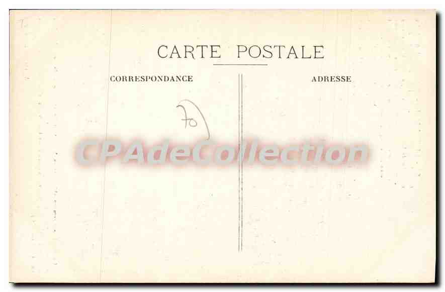 LUXEUIL-LES-BAINS — Hôtel du Cardinal Jouffroy — A. David, Luxeuil — Rückseite