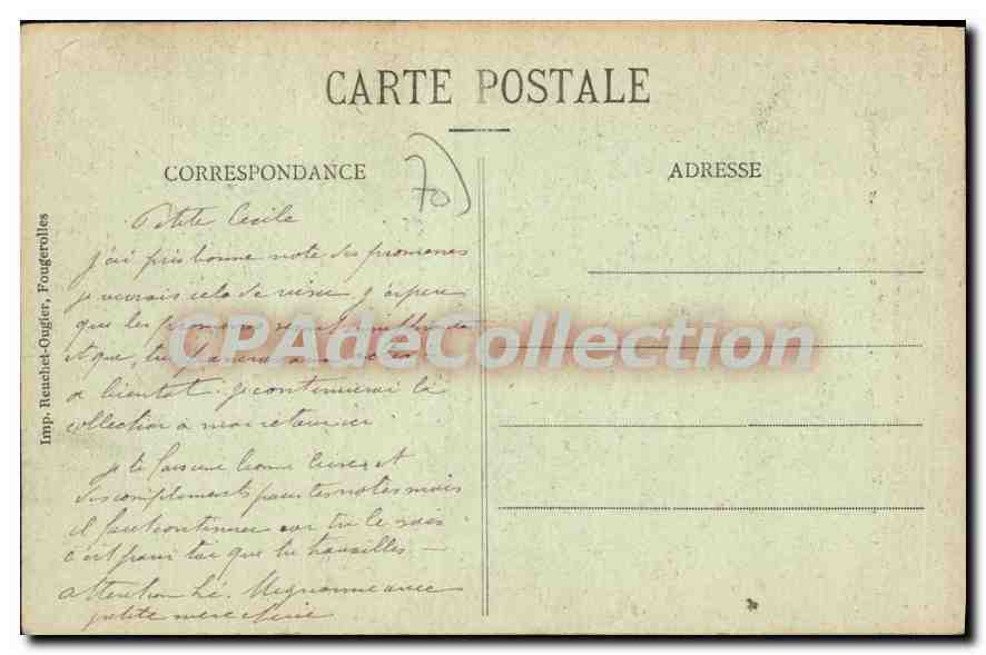 Vesoul - L'Église Saint-Georges - Place du Marché — La Haute-Saône illustrée, n° 32 bis — Verso