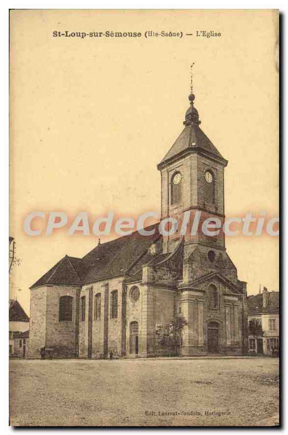 CPA St Loup sur Semouse Hte Saone L'Eglise 