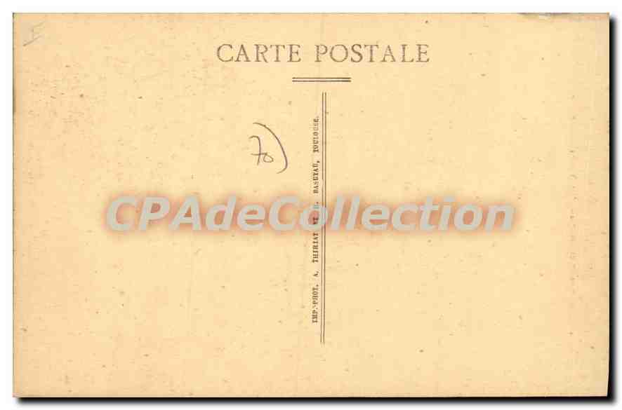 CPA St Loup sur Semouse Hte Saone L'Eglise  — Rückseite