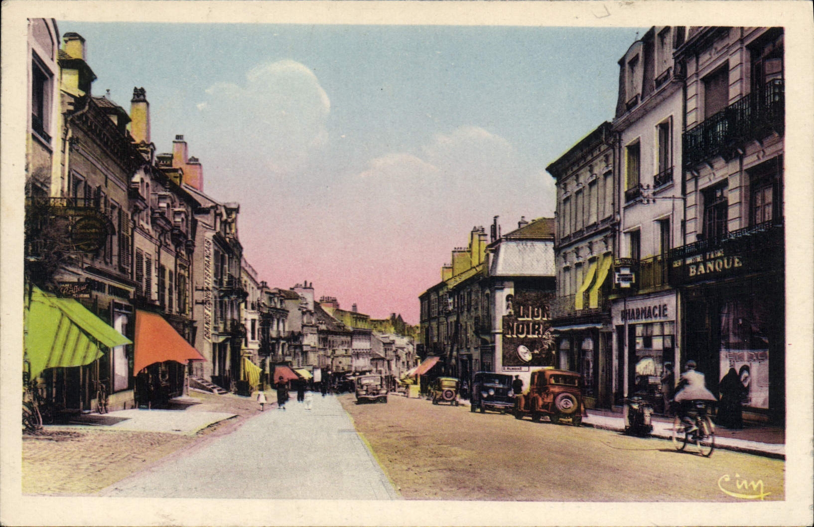 Luxeuil-les-Bains — Rue du Chêne — Éditeur R. IMP. MACON