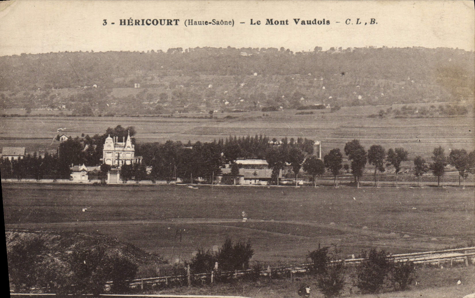 CPA Hericourt Haute Saone Le Mont Vaudois 